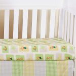 EVERYDAY KIDS Precious Moments Noah’s Ark 4 Pc Crib Bedding for Girls Nursery Set Includes Baby Bed Quilt, Fitted Sheet, Dust Ruffle and Diaper Stacker with Sweet Images of Elephants and Giraffes - Image 3